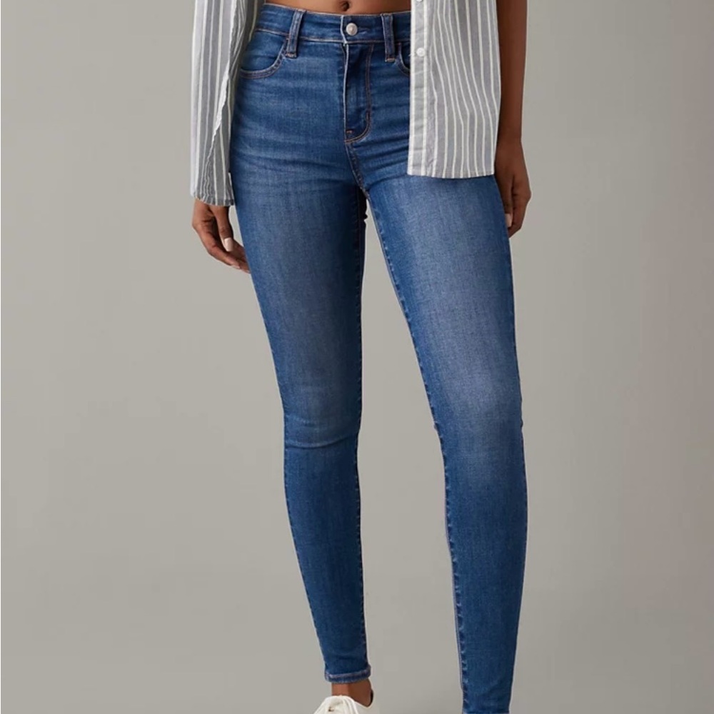 American Eagle High Rise Jeggings Size 4 Regular